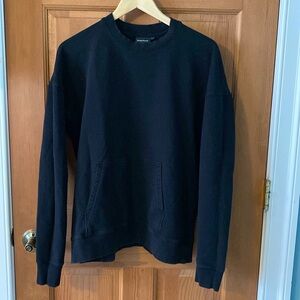 Richer Poorer Men's Stretch French Terry Pocket Crew Sweatshirt - Black / S EUC